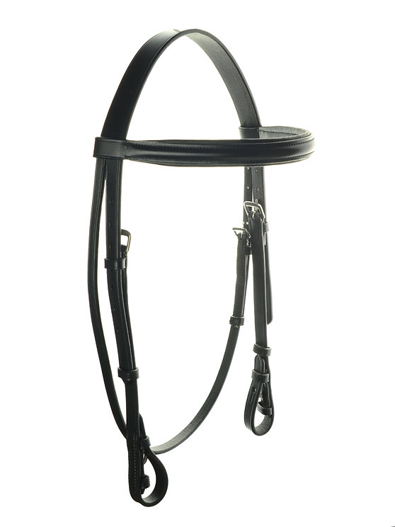 Ascot Headstall with Padded Raised Browband - Image 3