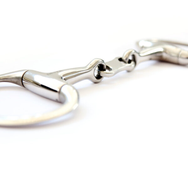 Eggbutt With French Link & 70mm Flat Rings