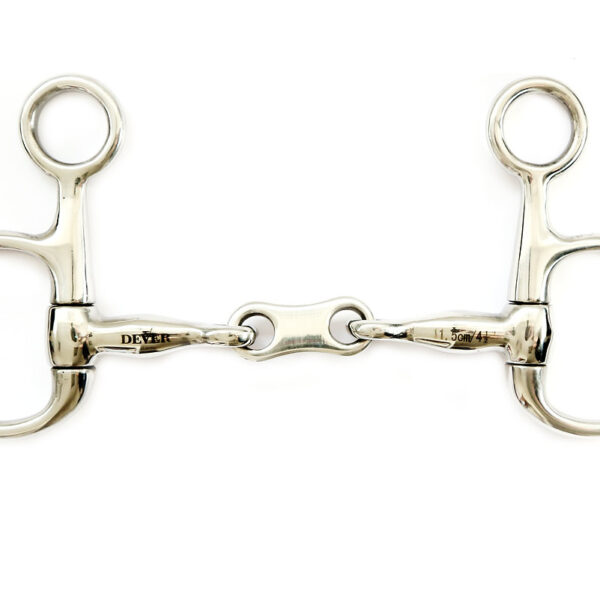Hanging Cheek Snaffle with French Link