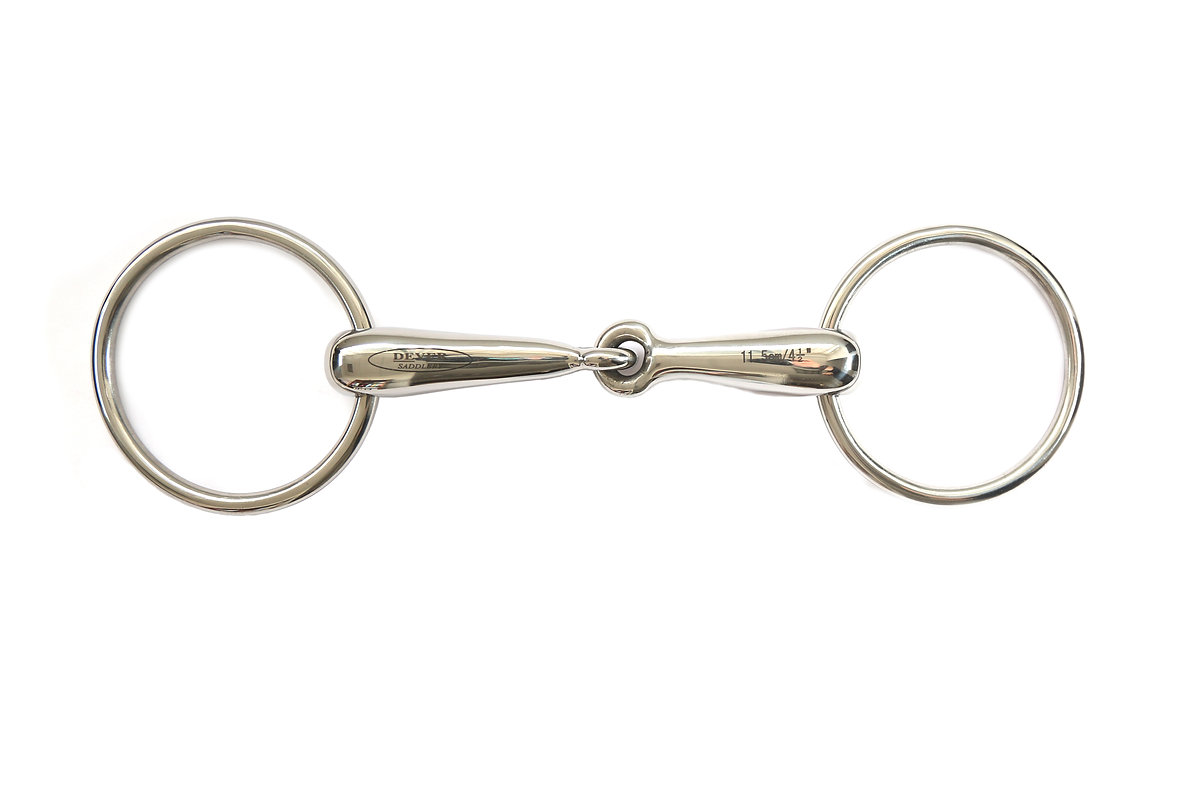 Hollow Mouth Jointed Snaffle