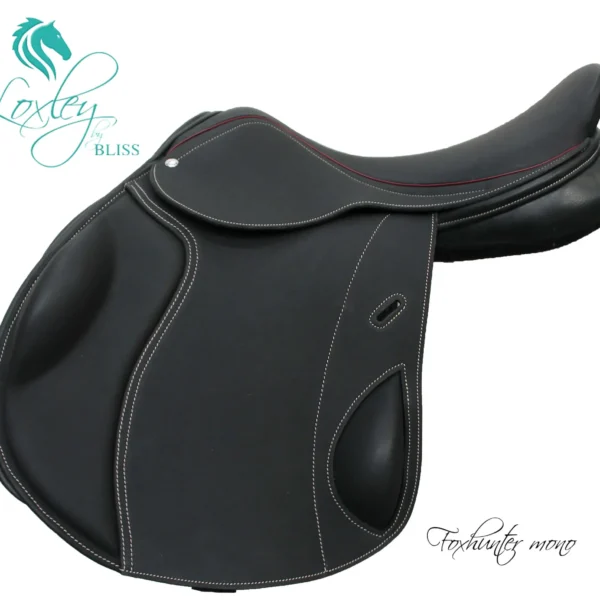 17.5″ Sillín monoflap ADJ Black Bliss of London Loxley Foxhunter Jump